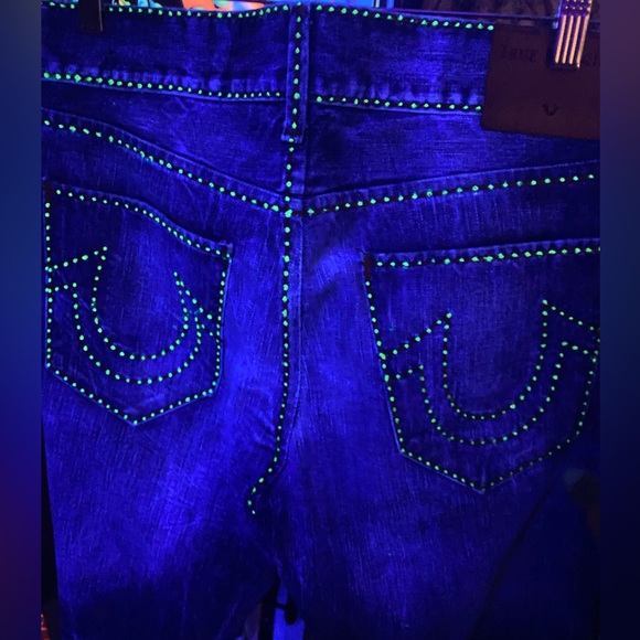 Rare! Ricky/Jimmy cable-stitch denim-set in “MIDNIGHT WAREHOUSE”wash,size 31 & M